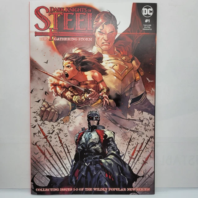 Dark Knights Of Steel The Gathering Storm 2022  By DC Written by Tom Taylor 2
