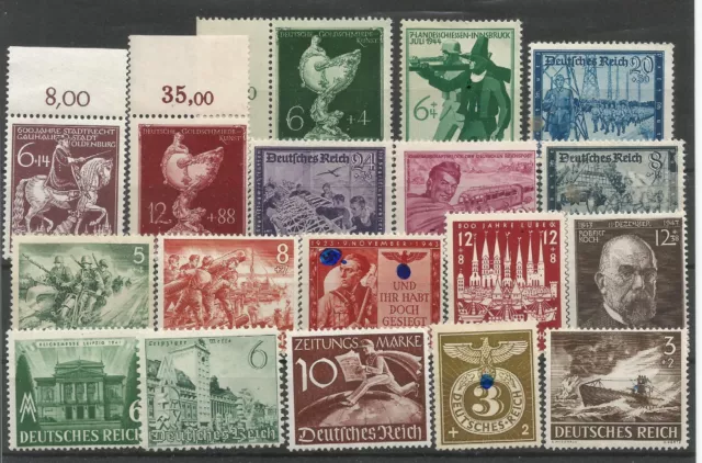 Briefmarken    Deutsches Reich  postfrisch    ( 604 )