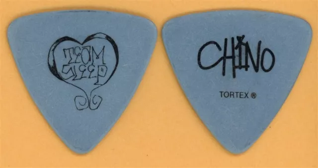 Team Sleep 2007 concert tour collectible Chino Moreno stage Guitar Pick Deftones