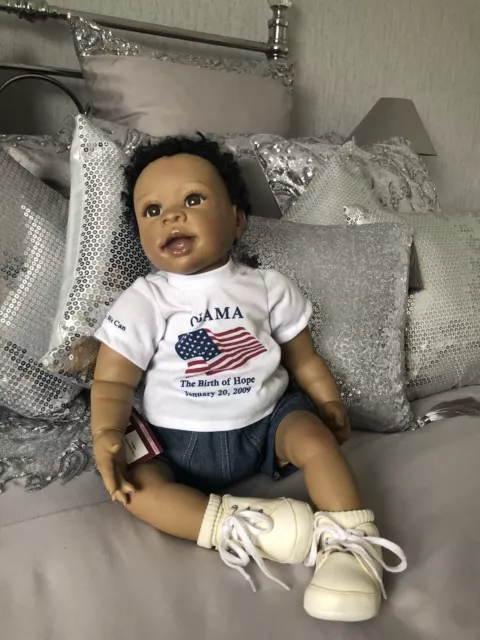 OBAMA Birth Of Hope Ashton Drake Reborn Doll