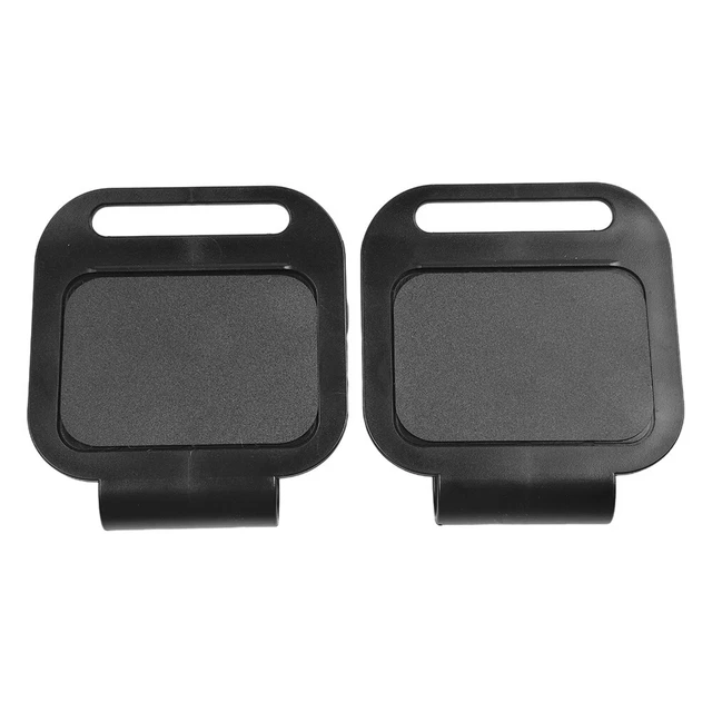 Durable 2-Pcs Landing Pad Golf Accessories Black Metal Portable 0.07kg