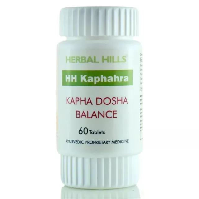 Herbal Hills Kaphahra Kapha Dosha Balance (60 comprimés) Détox à base de...