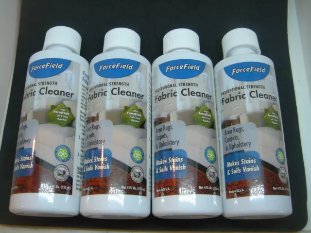 FORCEFIELD FABRIC CLEANER FLUID PROFESSIONAL STRENGTH 4oz.FREE FAST SHIPPING