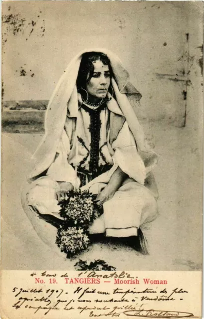 CPA AK Tanger - Tangiers - Moorish Woman MAROC (963765)