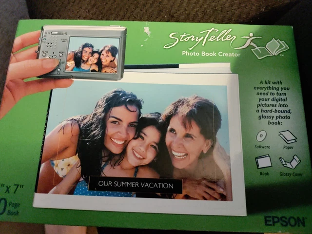 Libro de fotos EPSON StoryTeller sellado de fábrica creador libro de recortes digital envío gratuito