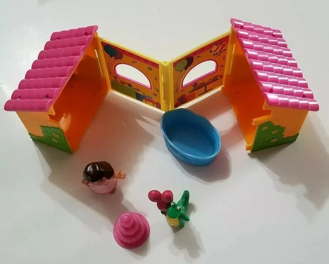 DORA THE EXPLORER Fold & Surprise Birthday Party Complete House Mini