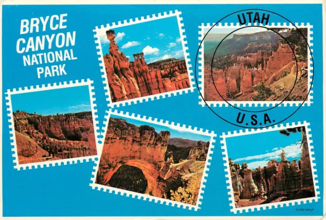 Bryce Canyon National Park Postcard Utah Switchbacks Navajo Loop Trail Osiris