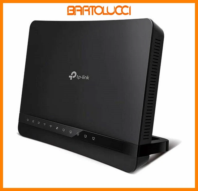 Modem Router Ac1200 ARCHERVR1200 Wifi D.Band Vdsl2 Lan Usb Nero, 5 Porte