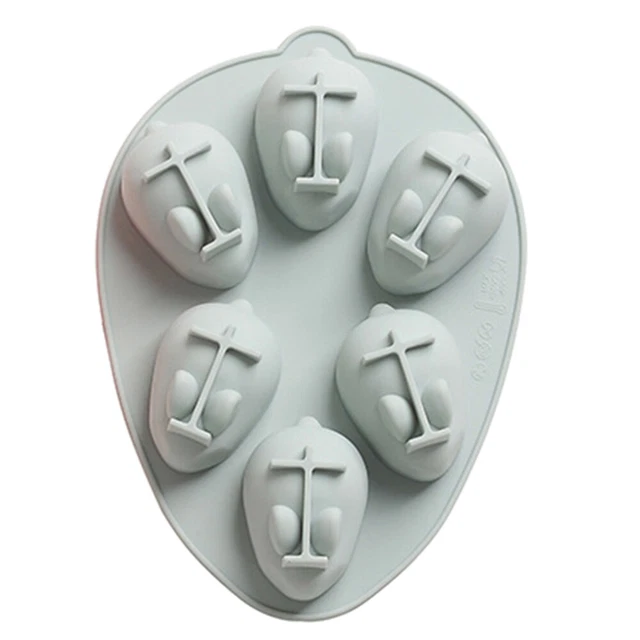 Stampi In Silicone A Cuore X2 Con Pennello - Stampini Per Cioccolatini, Ghiaccio E Caramelle, Antiaderenti, Resistenti Al Calore, Rosa, Idee Regalo
