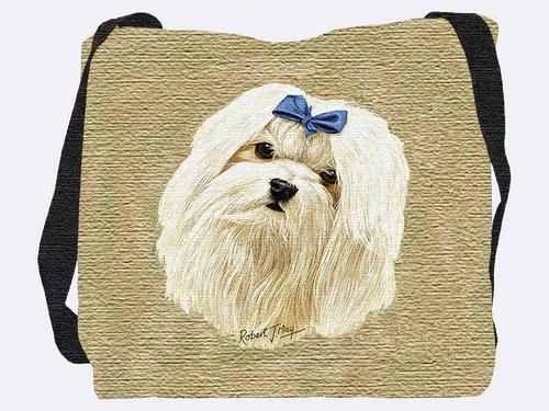 Woven Tote Bag - Maltese 1167 IN STOCK