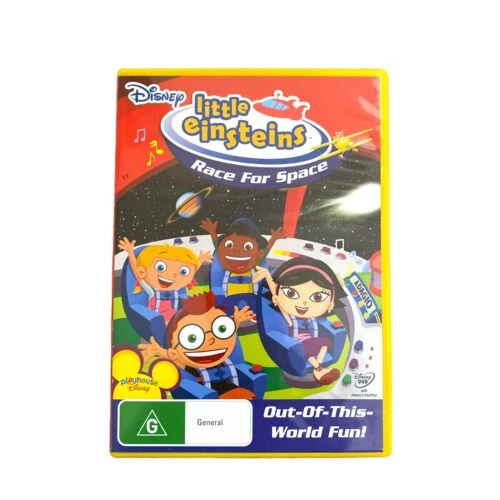 DISNEY LITTLE EINSTEIN Race for Space DVD Pre-School Children Programme ...