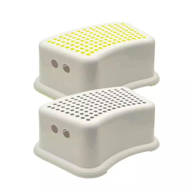 Plastic Step Stool Anti Non Slip Grip Kids Child Booster Toilet Potty Training