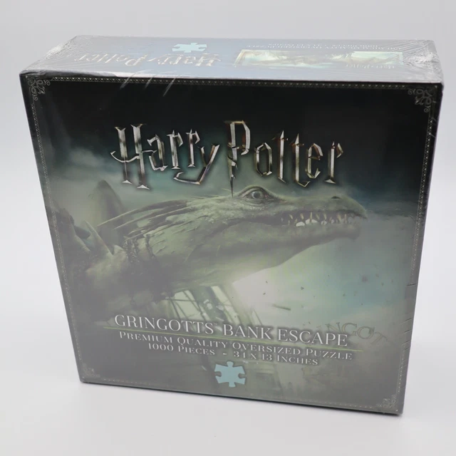 HARRY POTTER - Gringotts Bank Escape 1000pc Jigsaw Puzzle New & Sealed