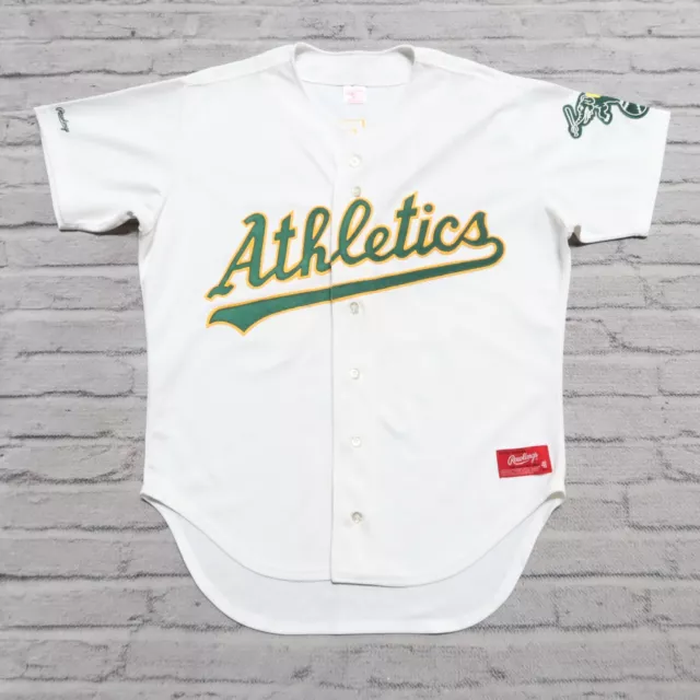 Vintage Oakland A's Starter Jersey MLB Baseball Medium VTG 90’s Kris Kross