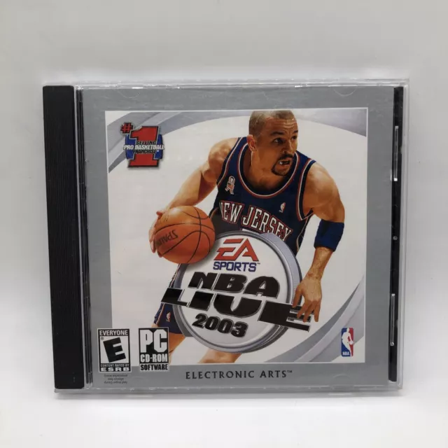 NBA Live 2003 Classics Game X PC DVD ROM New Sealed Italian English