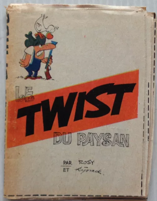 Mini Story No 352 The Twist The Peasant Spirou No 1502 Ryssack 1967