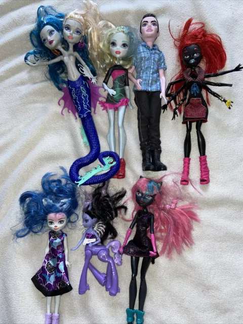 Monster High Doll Bundle Including Wydowna Spider