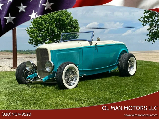 1932 Ford HIGH BOY ROADSTER Highboy Street Rod Classic Car Hot Rod