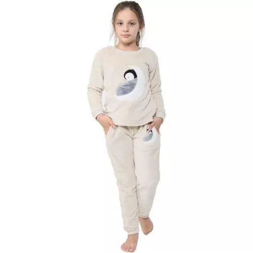 Penguin PJS Super Soft Matching Top Bottom Pyjamas Comfy Loungewear for Children
