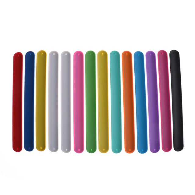 6PCS Colorful Slap Bracelets Assorted Slap Wrap Wrist Bands Kids Party T.L6 6PCS Colorful Slap Bracelets Assorted Slap Wrap Wrist Bands Kids Party T.L6
