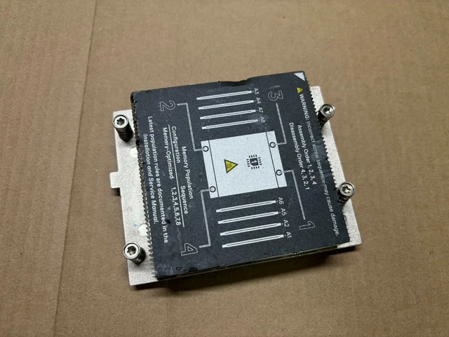 Dissipatore CPU Dell C6525 (VN0MJ) – Usato In Buone Condizioni