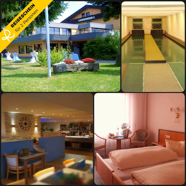 4 Tage 2P Hotel Limbach Neckar Odenwald Kurzurlaub Hotelgutschein Reiseschein HP
