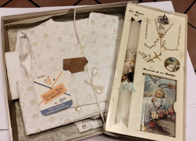 Vintage Baptism Outfit and Gift Set