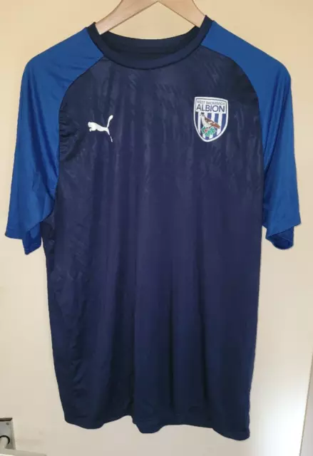 West Bromwich Albion Training Shirt Size XL Puma T Shirt WBA