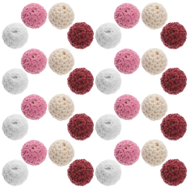 64 Pcs wood loose beads Perles En Vrac Fournitures De Fabrication De Bracelets 2