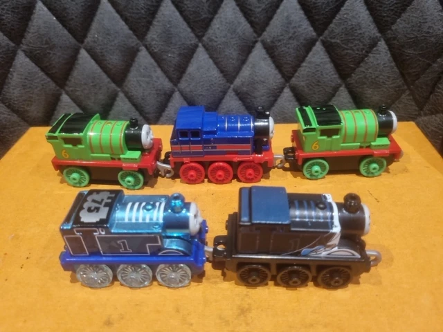 THOMAS THE TANK ENGINE & FRIENDS TAKE N PLAY 5 X TRAIN Bundle Figure ...