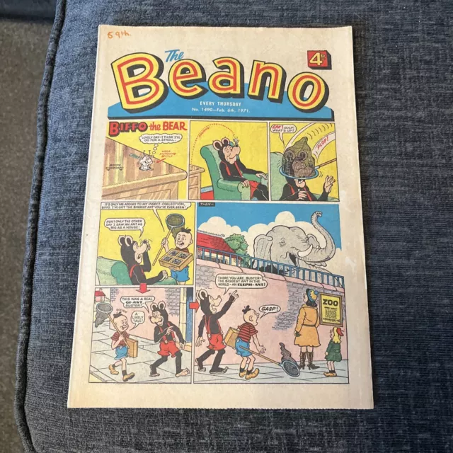 Beano Comic - #1490 - 6 February 1971