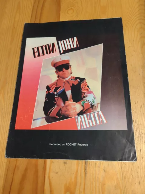 Sheet Music Elton John Nikita