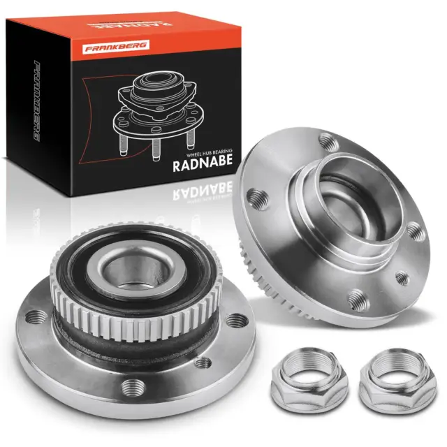 2x New Wheel Bearing Hubs Front for BMW 316 320 325 E30 Z1 1982-1993 31211128569