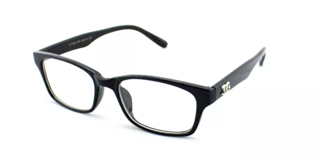 Black Frame Clear Lens Glasses Unisex Classic Non Prescription Lens Men Women 2