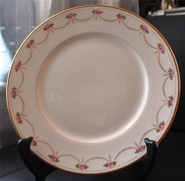 Plat en céramique fleuri vintage Rose/Rose Céramique/Céramique Floral,Végétal - Vendu