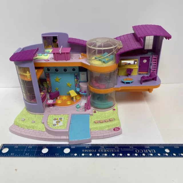 2000 Polly Pocket Playset Magic Movin' Club House With Lights And Sounds