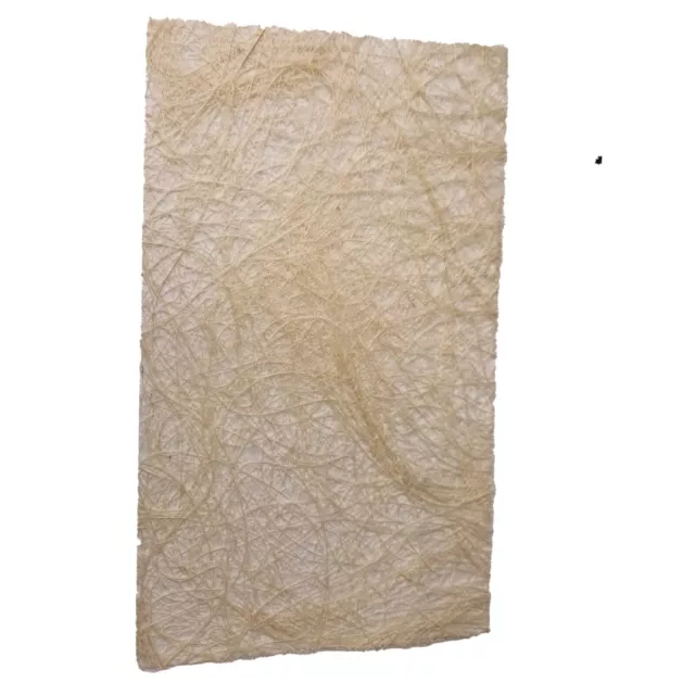 Handmade Flax Fibre Paper A4 sheet art/craft/decoupage/gift wrap, florist
