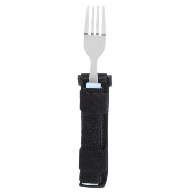 Flexible Spoon Fork Rotating Dining Eating Aids Utensil For Disabled Patient FST
