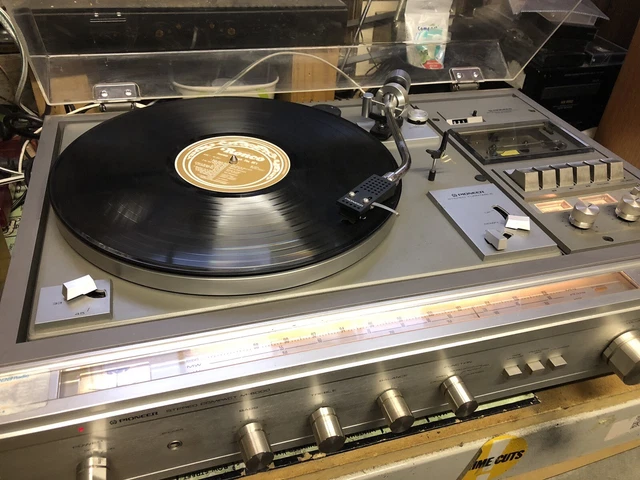 Pioneer Stereo Compact Music Center M-6000 Turntable Radio Cassette Tape