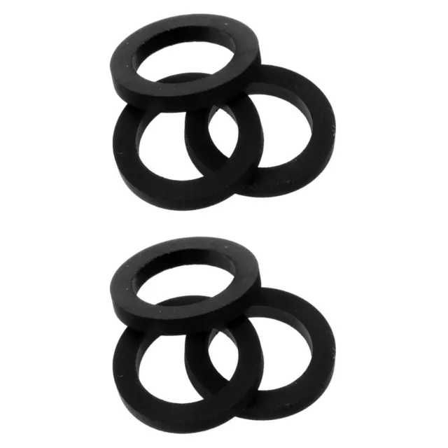 6 Pcs Stamp Name Record Wheel Rubber Ring Rely The