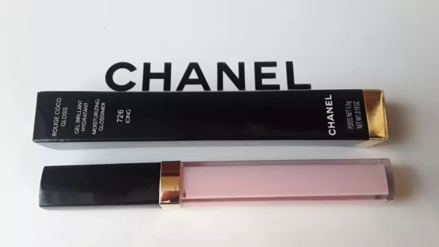CHANEL LIP GLOSS No.726 Rouge Coco Icing, NEW. £12.99 - PicClick UK