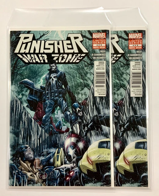 2013 Punisher War Zone 4 of 5 Marvel Comics (newsstand issue)