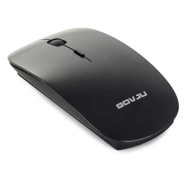 Nouvelle souris sans fil mince USB 2,4 GHz 1600 DPI optique PC ordinateur...