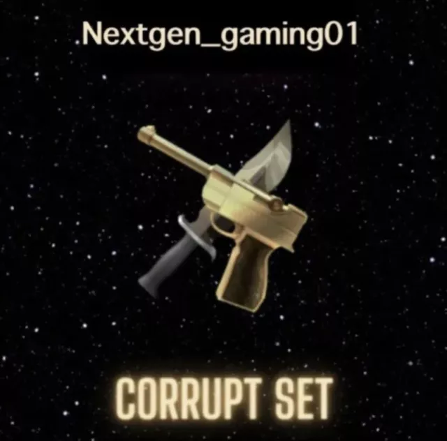 Roblox Murder Mystery 2 MM2 Golden Vintage Godly Knifes and Guns