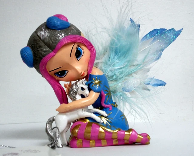 Hamilton Jasmine Becket-Griffith 'Twilight Delight' Fairy w Unicorn Figure Hamilton Jasmine Becket-Griffith 'Twilight Delight' Fairy w Unicorn Figure