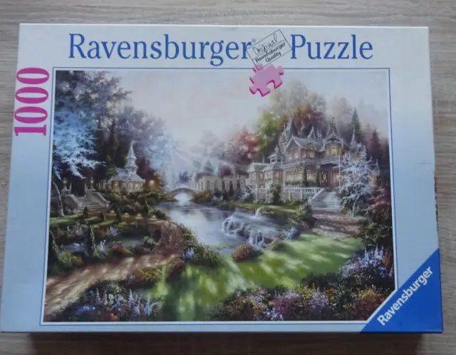puzzel 1000 teile ravensburger Im Morgenglanz No. 159444 Jahr 2002