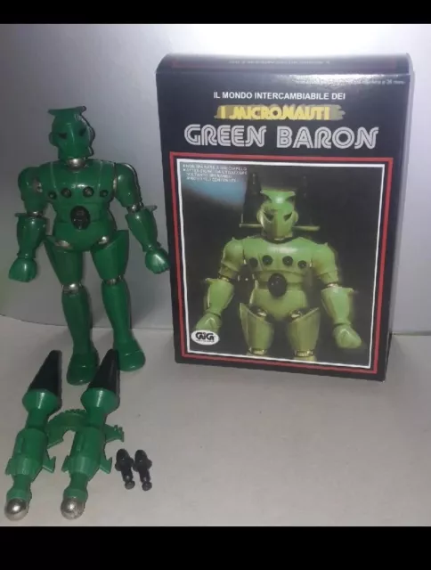 MICRONAUTI green baron micronauts mego gig leggi descrizione