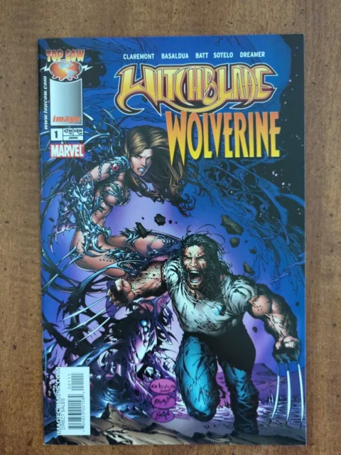 Witchblade / Wolverine #1 Marvel Top Cow Image Comics 2004 Chris Claremont