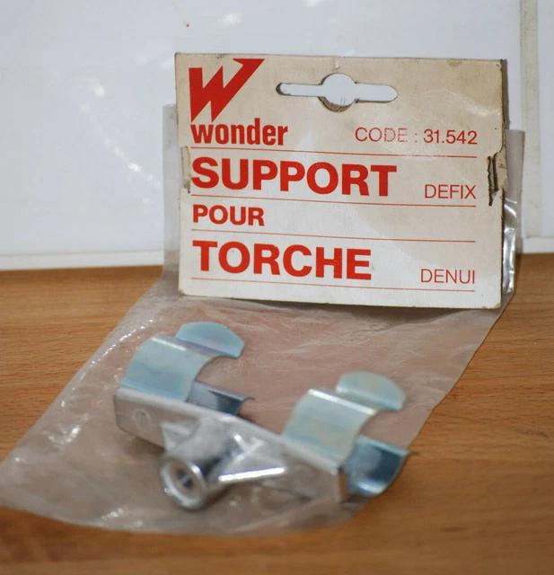 Support Lampe Torche Vélo – Pince TPR Extensible, Montage Facile, Neuf