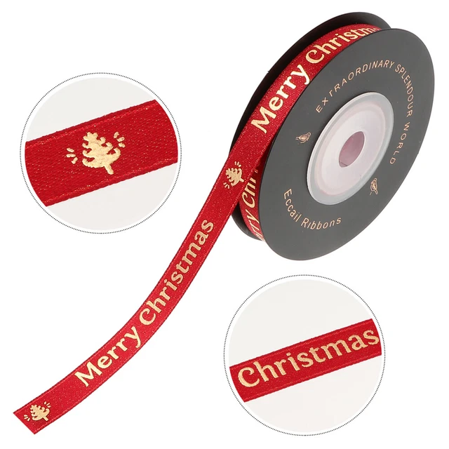 2 rollen Urlaub Box Band Weihnachten Bogen Haar Zubehör
